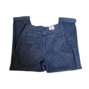 Zana Di Y2K Denim Jeans Tapered Leg zipper Fly Dark Wash Size 14